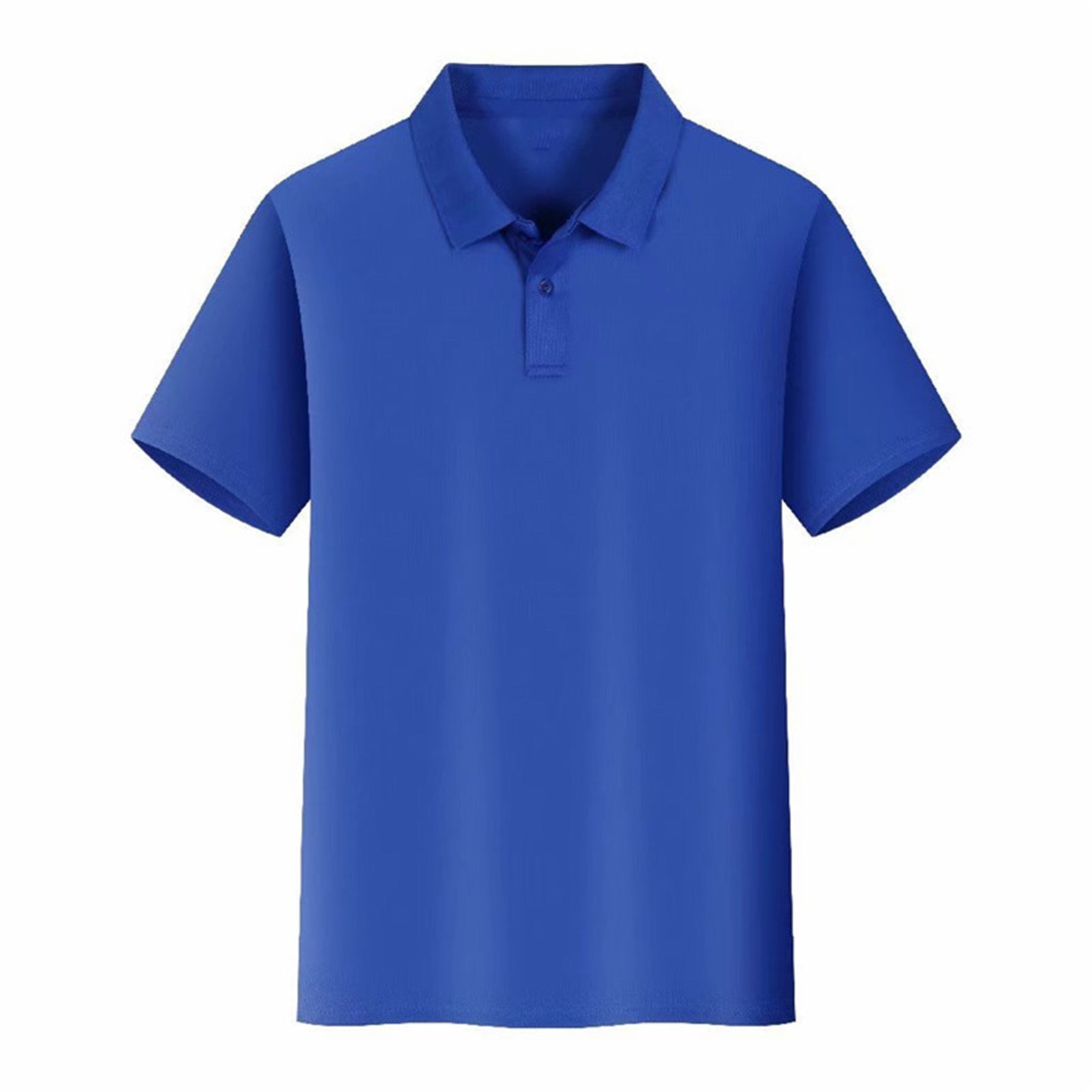 thumbnail image 2 of Camisa unisex de verano transpirable con botones - Cuello con solapa, poliéster/spandex, para trabajo/informal - Tallas S-XXXXL, 2 of 5